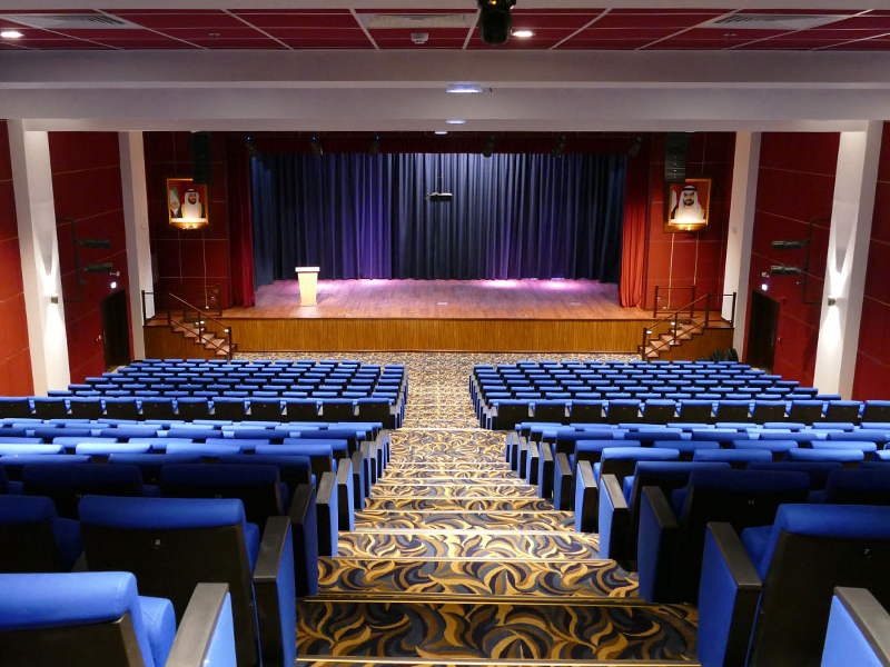 theater stage spotlight | Al Ain English Speaking School | Oasis Enterprises