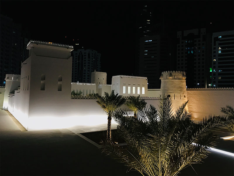 architainment lighting | Qasr Al hosn | Oasis Enterprises