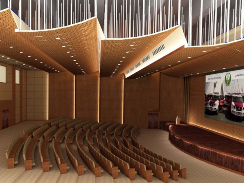 Rigging system theatre | sound system rigging at the Dubai British School in Emirates Hills | Oasis Enterprises