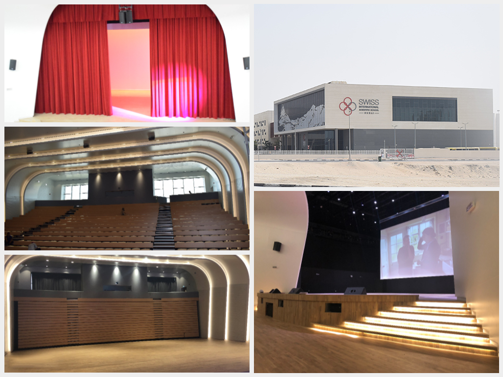 Auditorium lighting systems | architainment lighting | solutions for AVL | Oasis Enterprises