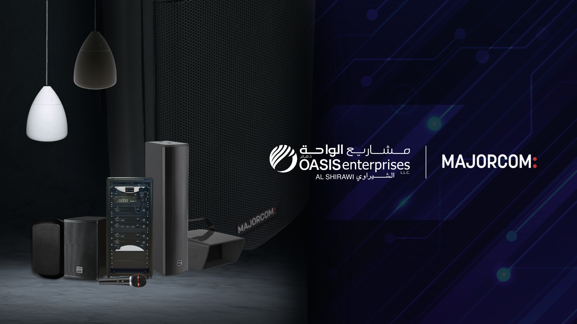OASIS ENTERPRISES: Partnering with Majorcom.