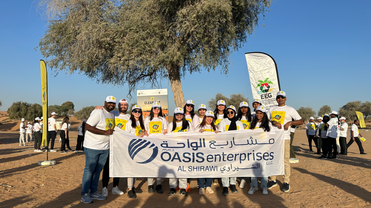 Oasis Enterprises Joins EEG’s “Clean UAE” Campaign